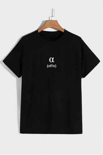 ALFA - UNISEX MARŠKINĖLIAI 